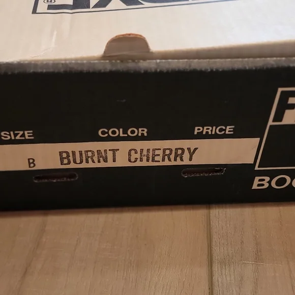 Vintage 1970s/1980s Frye Boots Size 7B Burnt Cherry 6253 - Picture 11 of 14